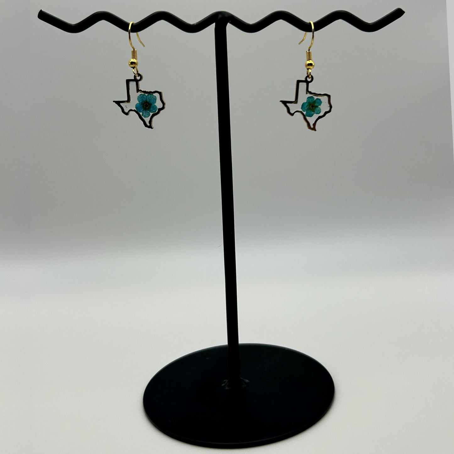 Texas Forget-Me-Not Earrings