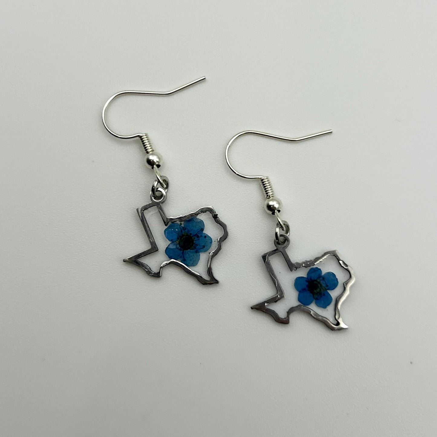 Texas Forget-Me-Not Earrings